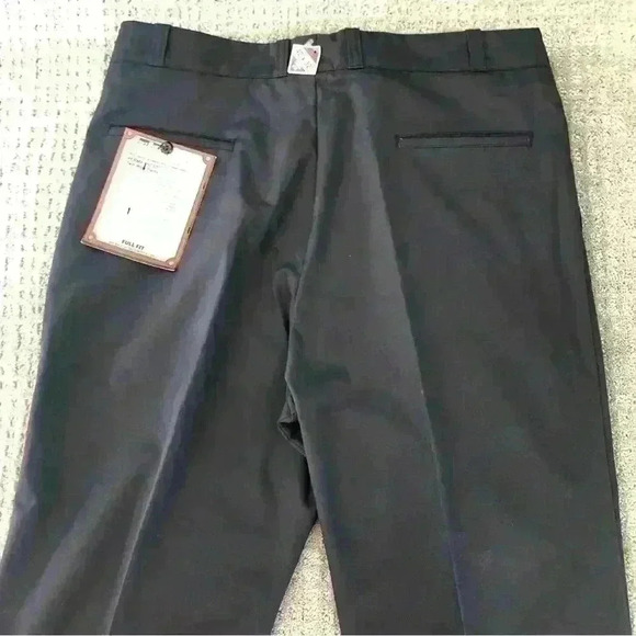 Sears Full Fit Twill Work Pants Gray Men 40X32 Extra room seat, thighs, and legs - Picture 4 of 12